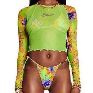 I.AM.GIA Alya Mesh Crop Top